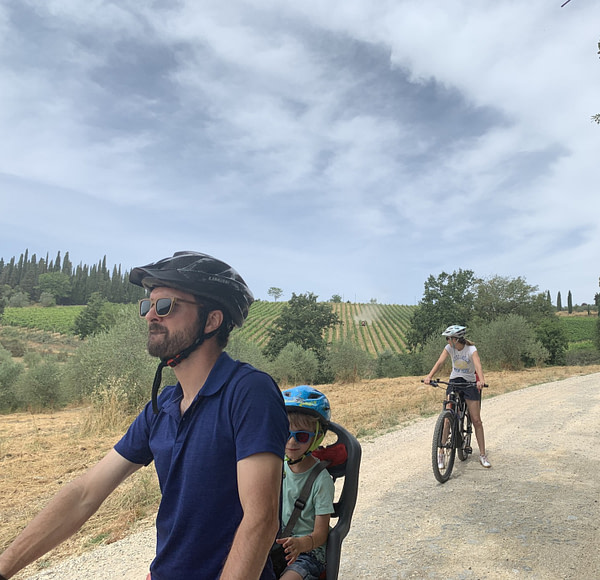 Chianti bike tour - It's a family affair