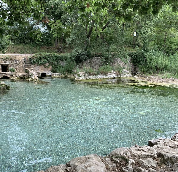 Via Francigena - Le Caldane, Etruscan/Roman thermal bath