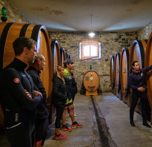 Tuscany bike wine tour - Verrazzano Castle